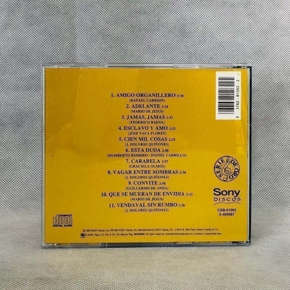 Rare! CD Javier Solis - Amigo Organillero - Picture 2 of 2